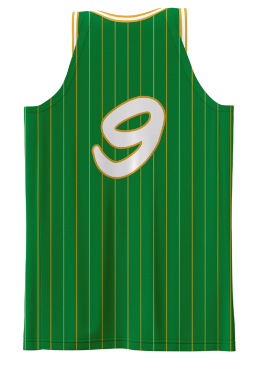 "Boston Pinstripe" Jersey (Embroidered)