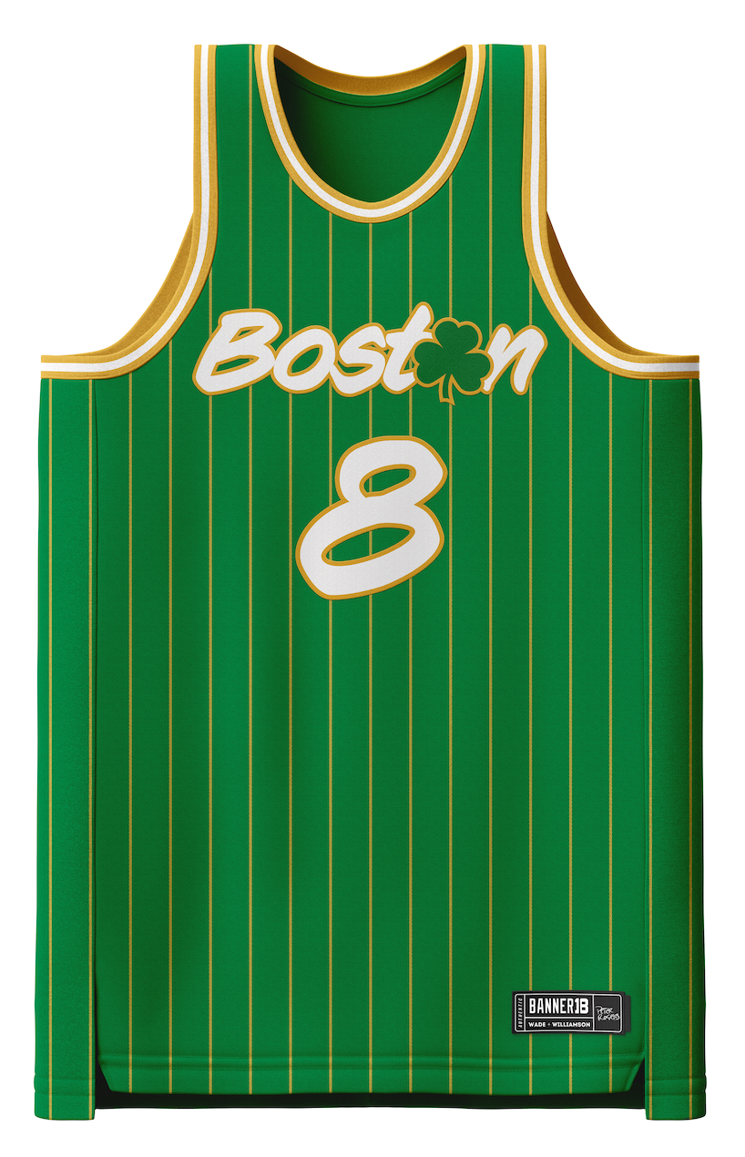 "Boston Pinstripe" Jersey (Sublimated)