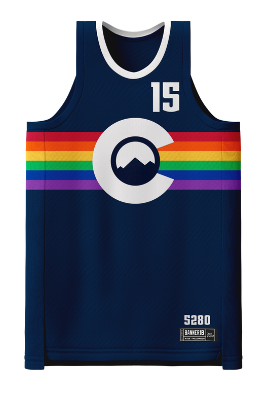 "Colorado Rainbow" Jersey (Basketball Edition)